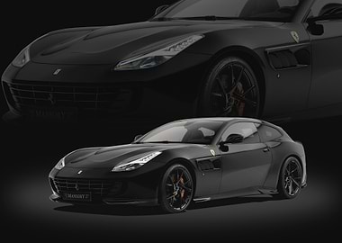 Black Mansory Ferrari