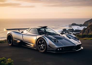 Pagani Zonda on Coastal Road
