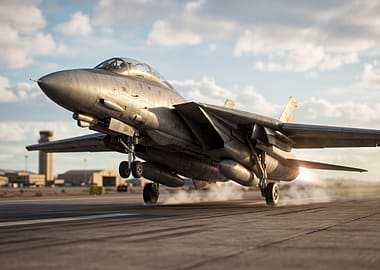 F-14 Tomcat Taking Off
