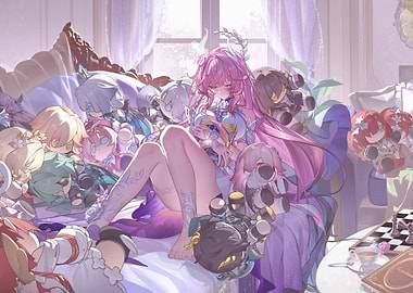 Cyrene Honkai Star Rail Game Cover