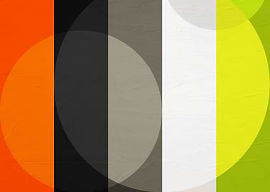 Abstract Geometric Color Blocks