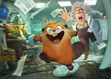 Beaver scientist chaos hoppers