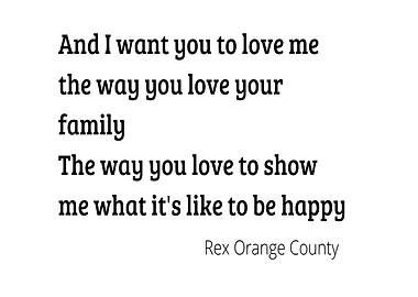 Rex Orange County Lyrics