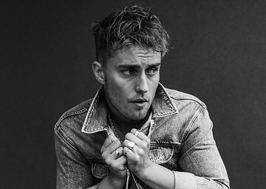 Sam Fender in Denim Jacket