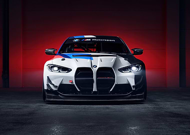 BMW M Motorsport Race Car
