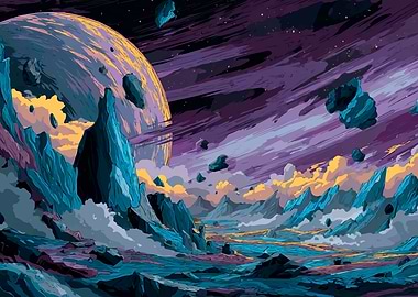 Stellar Ascendancy Planet Landscape