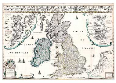 Antique Map of Great Britain