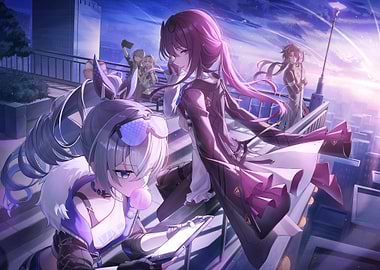 Honkai Star Rail Kafka Silver Wolf