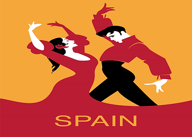 Flamenco Dancers in Spain