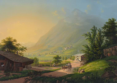 Alpine Village at Sunrise