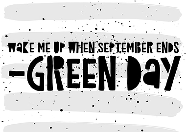 Wake Me Up When September Ends Green Day