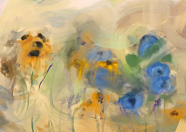 Impressionistic Floral Painting