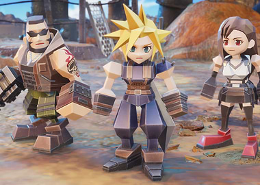 Final Fantasy VII Remake Play Arts Kai Figures