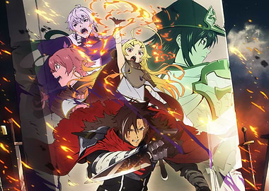 Sentenced to Be a Hero: Horizontal Main Visual