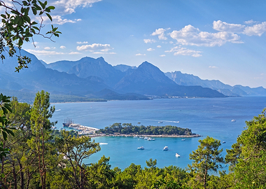 Coastal Mountains and Harbor View