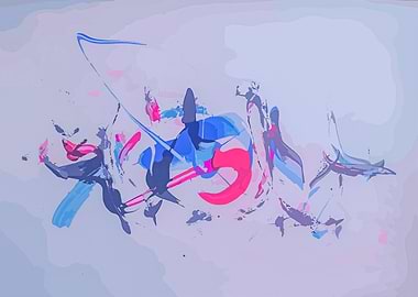 Chromatic Impulse (Abstract Paint Splatter Art)