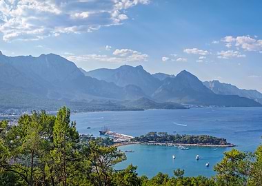 Coastal Mountains and Bay