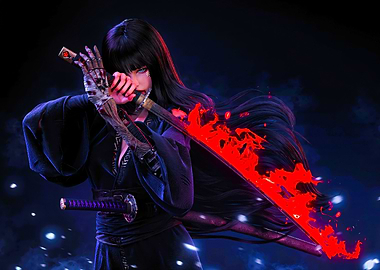 Samurai Warrior Katana