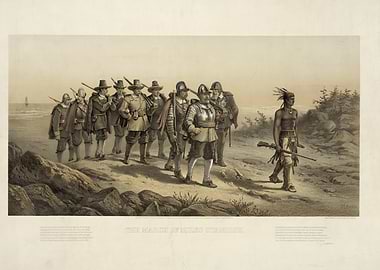 Pilgrims and Native American