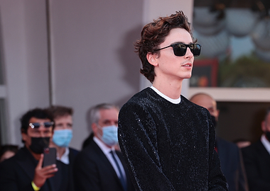 Timothée Chalamet on Red Carpet
