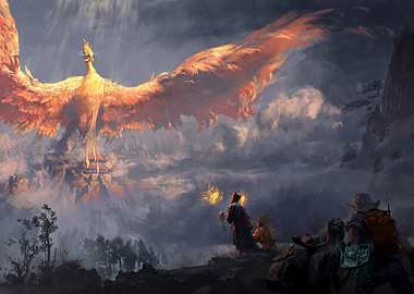 Phoenix Over Ancient City