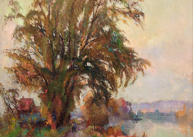 Autumn Landscape Painting