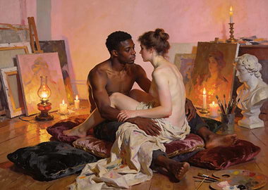 Artist's Studio Romance