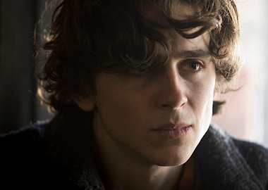 Timothée Chalamet close-up