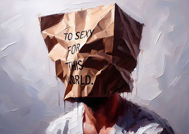 Person with Bag Over Head