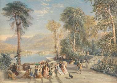 Elegant Garden Party by the Lake