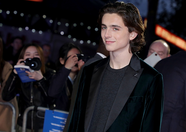 Timothée Chalamet on Red Carpet