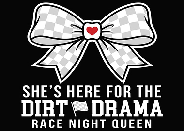 Dirt Race Night Queen Bow