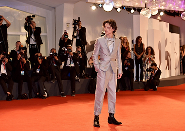 Timothée Chalamet on Red Carpet