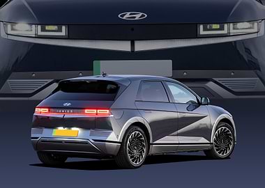 Hyundai Ioniq 5 Rear View