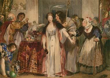 Regency Era Dressing Scene