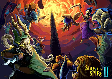 Slay the Spire II Landscape Game Art