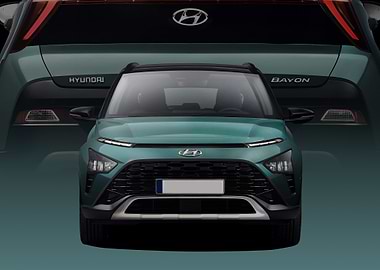 Hyundai Bayon Front View