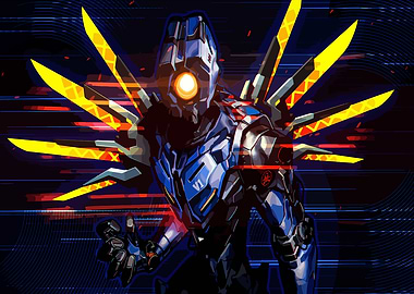 Ultrakill Futuristic Robot