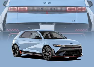 Hyundai Ioniq 5 N Electric Car