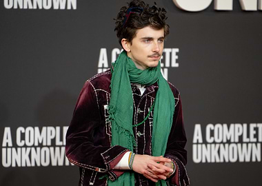 Timothée Chalamet on Red Carpet