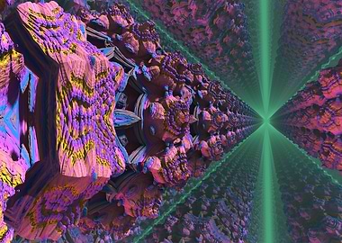 Irrational Hadron Mill 024 - Fractal Landscapes