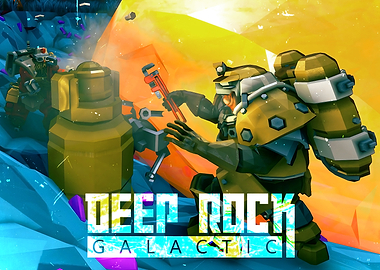 Deep Rock Galactic Game Art