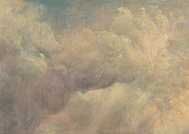 Impressionistic Sky with Clouds