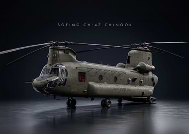 Boeing CH-47 Chinook Helicopter