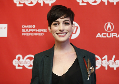 Anne Hathaway at Sundance Film Festival