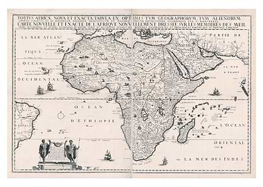 Antique Map of Africa