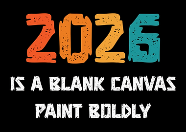 2026 Paint Boldly Text Art
