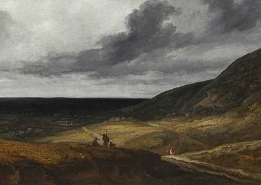 Stormy Landscape with Figures