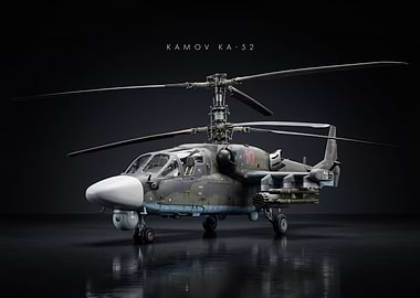Kamov Ka-52 Attack Helicopter