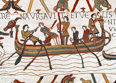 Journey to Normandy Bayeux Tapestry Scene 4